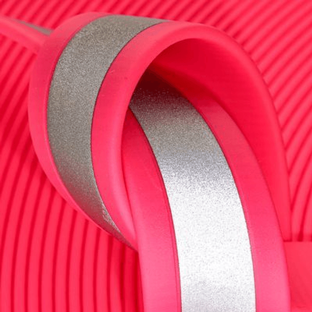 Collier Biothane (25mm) réfléchissant personnalisable 